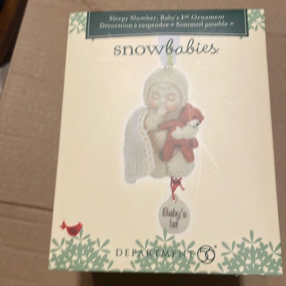 Babies 1st Christmas ornament